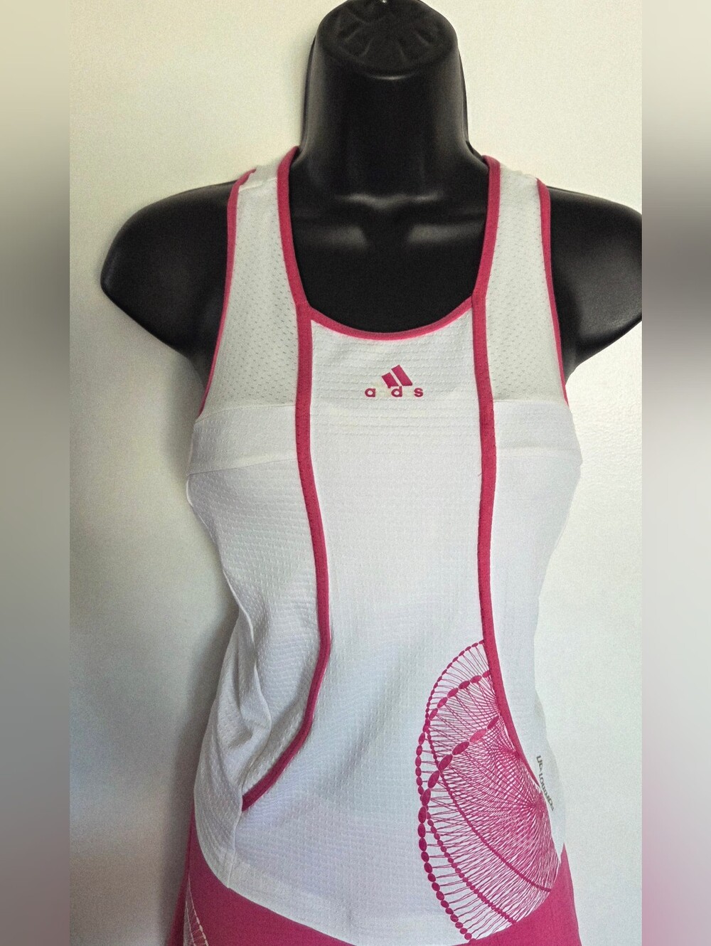 Adidas Vintage Formotion Pro Tennis Racerback Tank - Picture 12 of 14